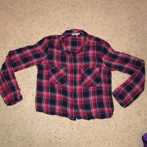 Crop Top Flannel